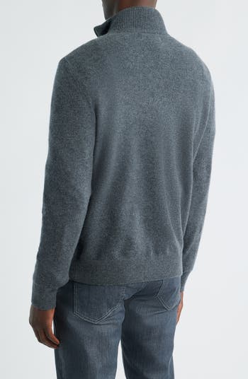 Quarter Zip Cashmere Sweater