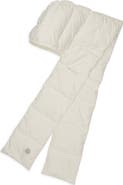 Moncler Quilted Down Hooded Scarf