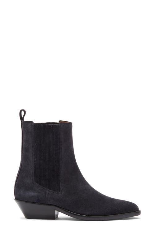 Isabel Marant Delena Pointed Toe Bootie In Black