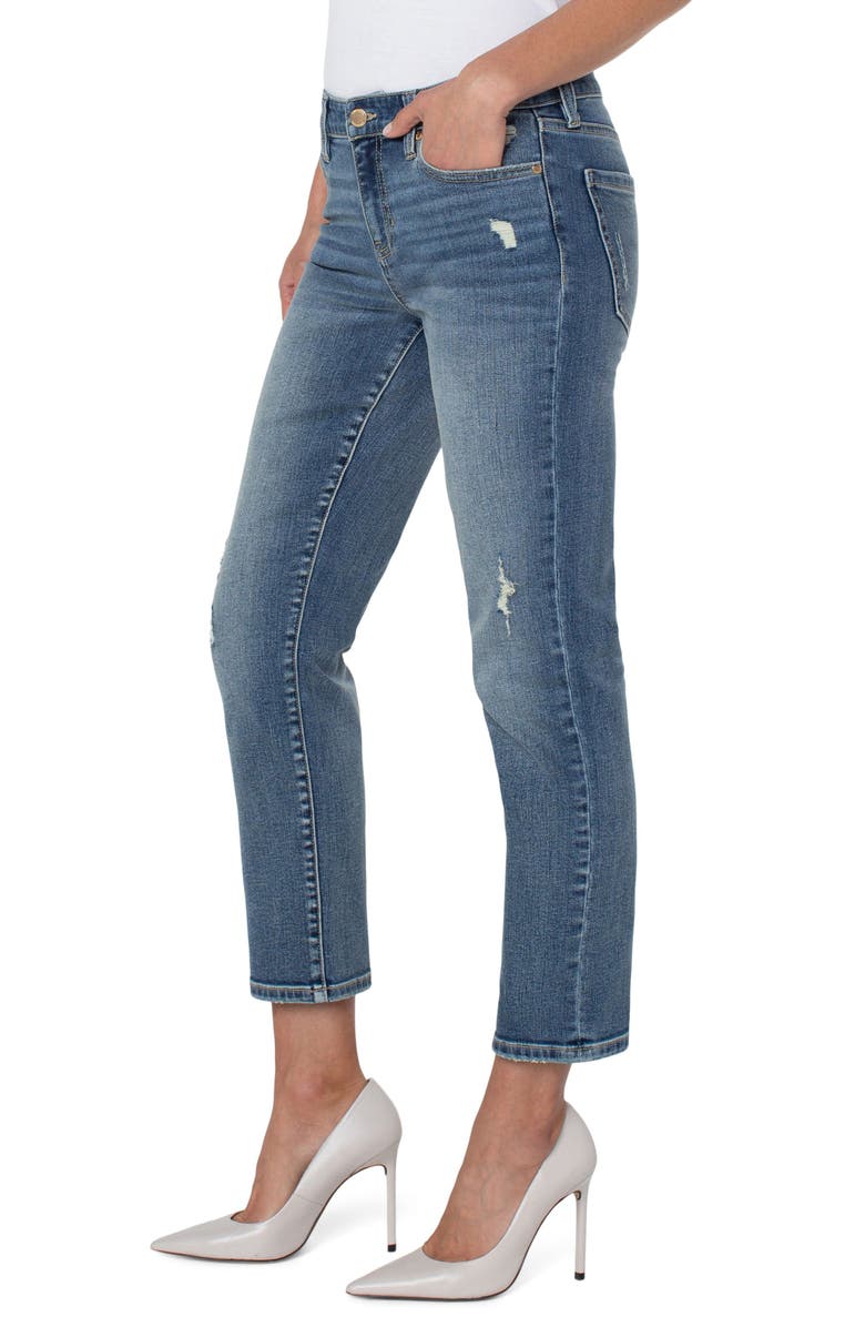 Liverpool Los Angeles High Waist Slim Jeans, Alternate, color, 