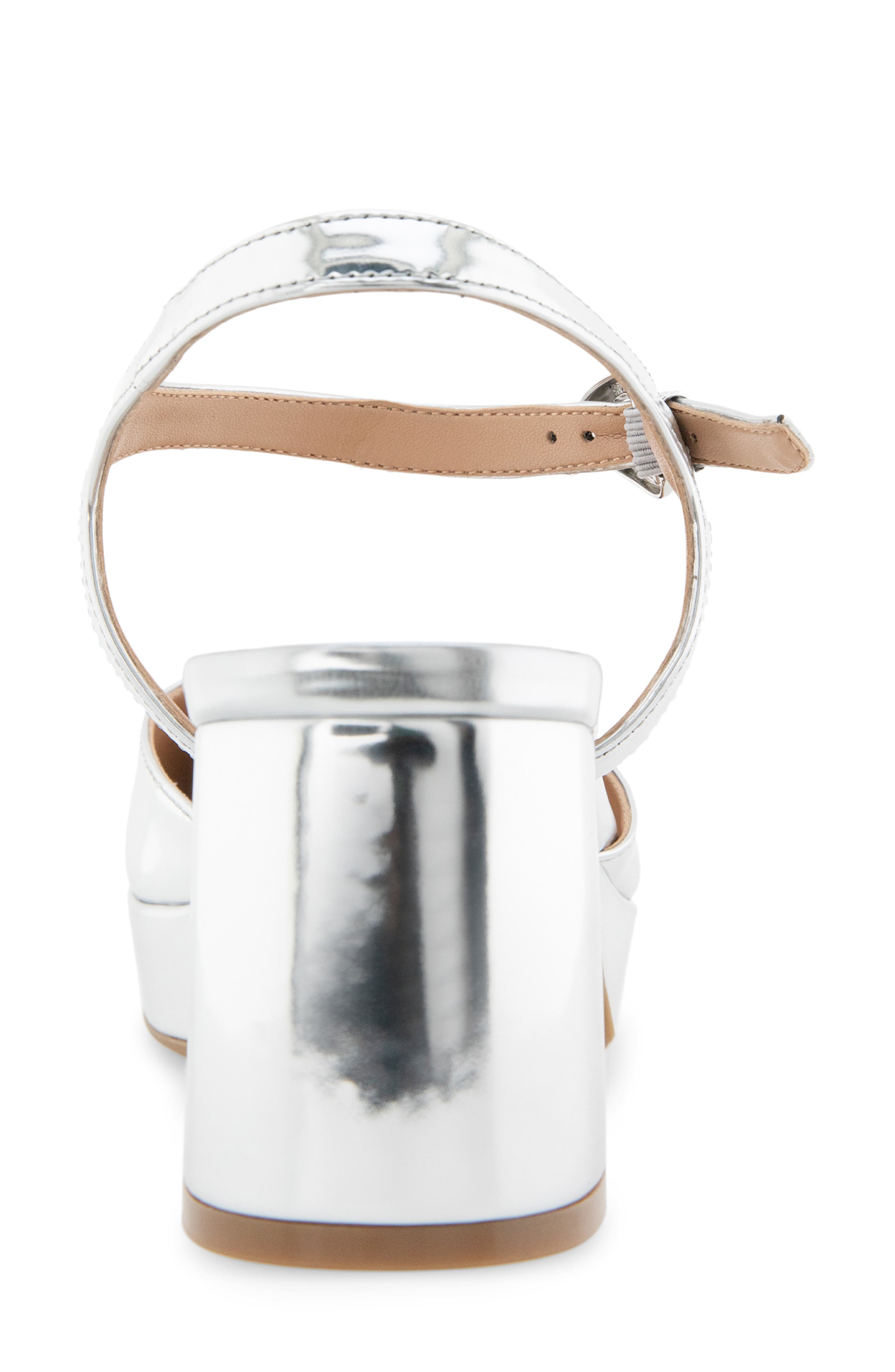 Aerosoles Soir Platform Pump, Alternate, color, Silver Mirror Metallic