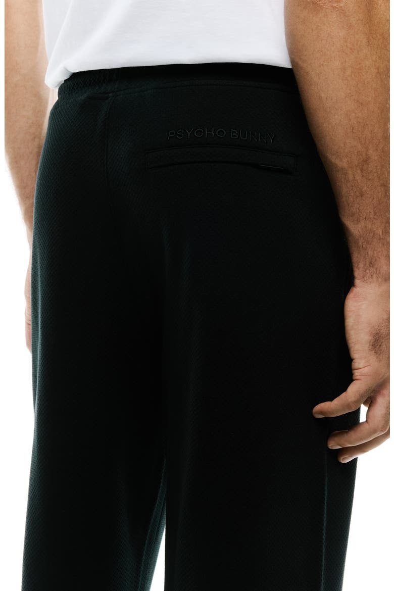 Marc Textured Straight Leg Sweatpants, Alternate, color, BLACK