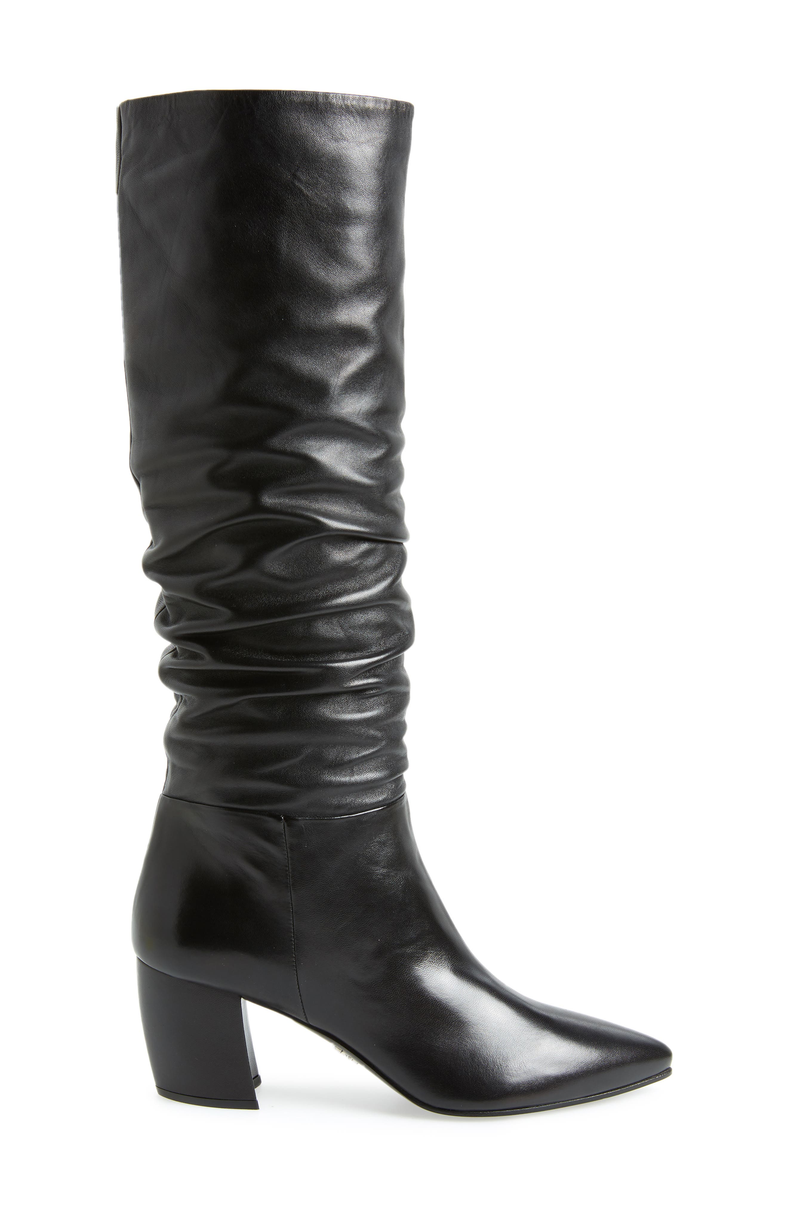 Prada Block Heel Boot, Alternate, color, 