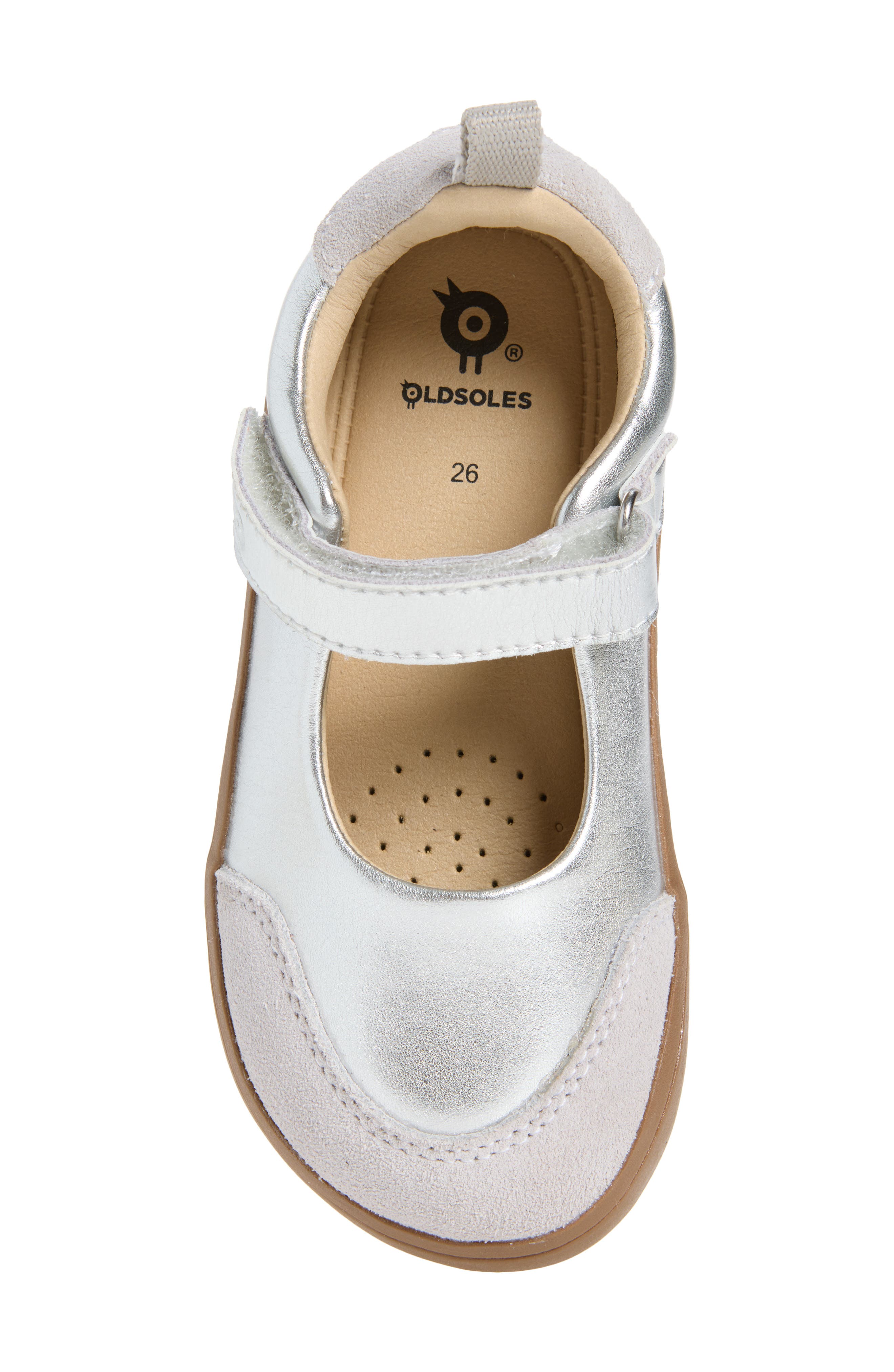 Kids' Fit Jane Mary Jane Sneaker, Alternate, color, SILVER