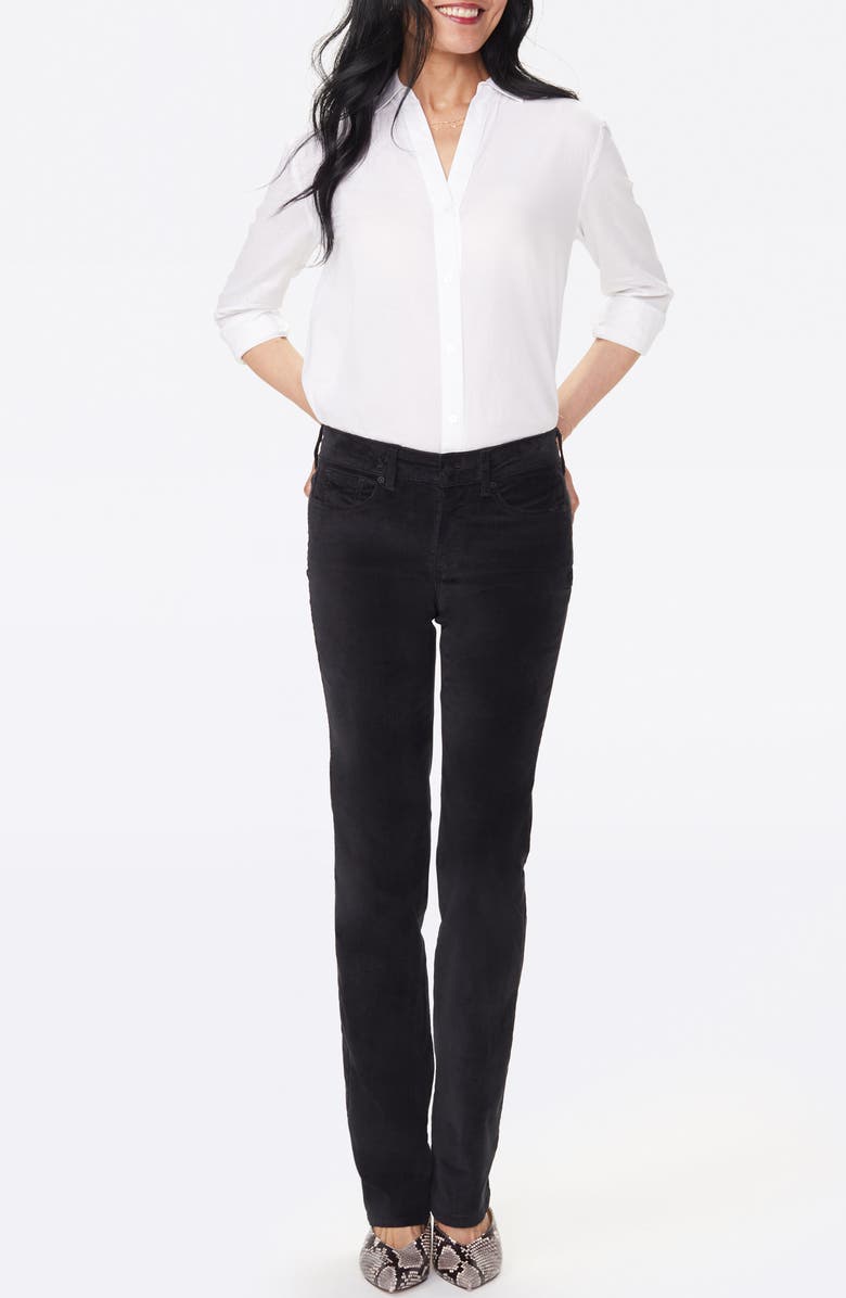 NYDJ Marilyn Straight Leg Corduroy Pants, Alternate, color,