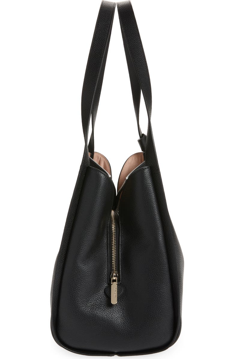 Kate Spade New York knott large leather shoulder bag, Alternate, color,