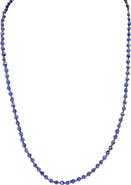 MADISON BEVERLY HILLS Faceted Lapis Necklace