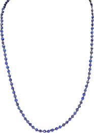 MADISON BEVERLY HILLS Faceted Lapis Necklace