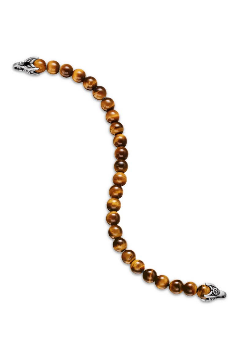 Men's Spiritual Beads Bracelet, Alternate, color, TIGER EYE