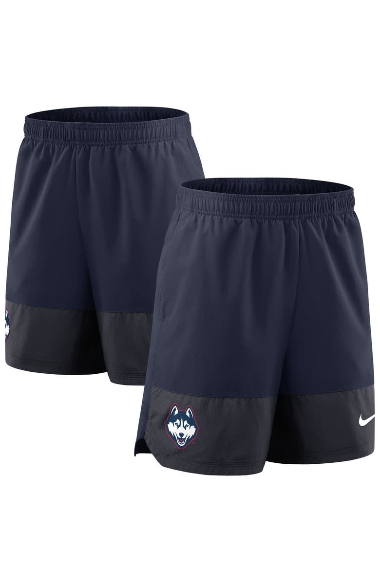 Nike Men's Nike Navy UConn Huskies 2025 Sideline Performance Shorts, Alternate, color, Navy