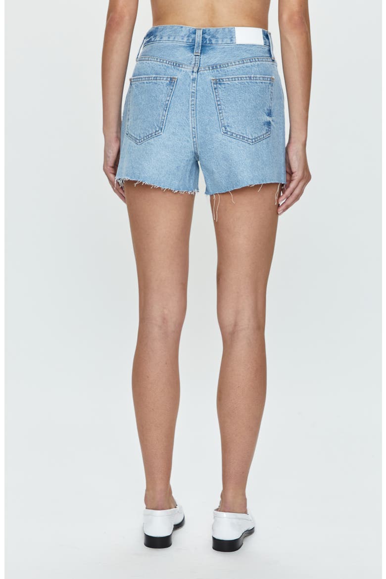 Nova High Waist Cutoff Denim Shorts, Alternate, color, RADIANT VINTAGE