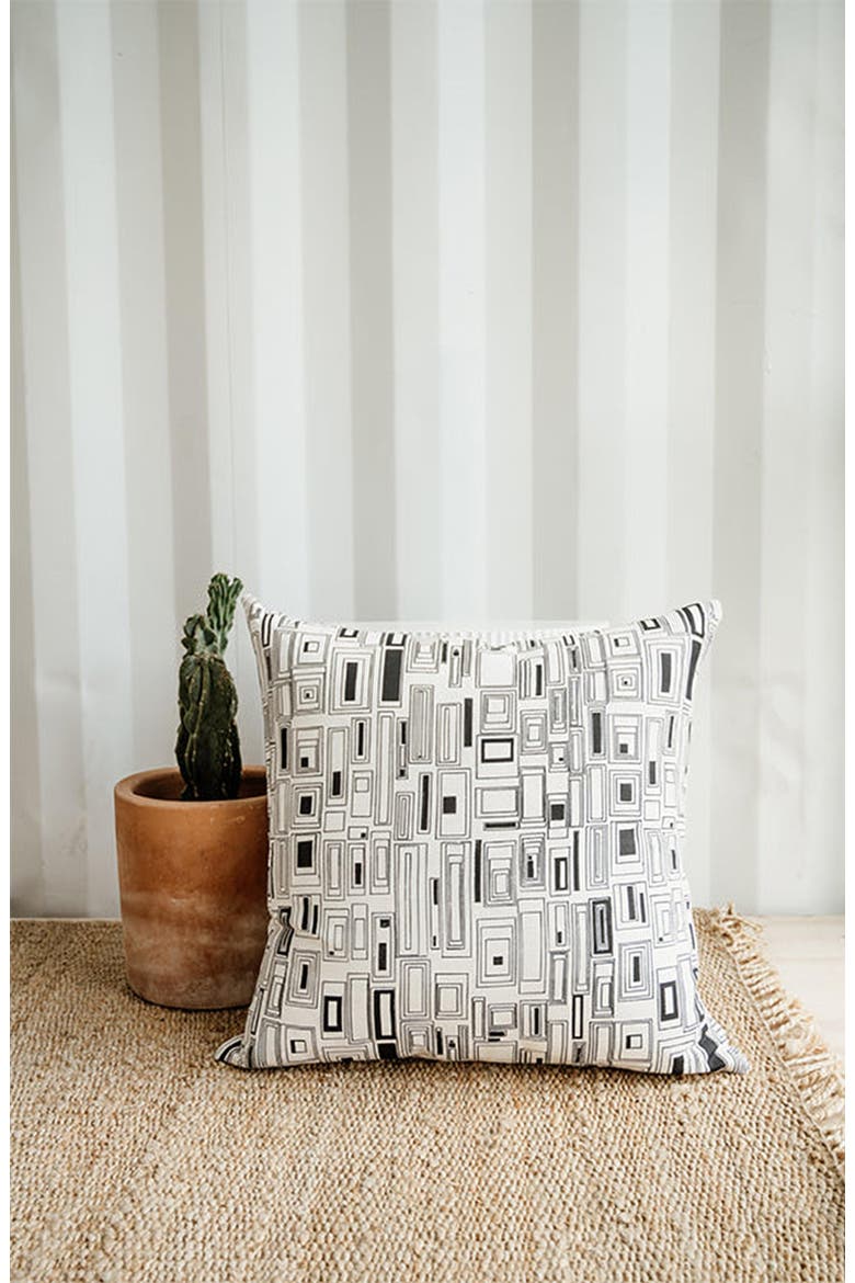 Cristianitos in Clairvoyant 24" x 24" Pillow, Alternate, color, Clairvoyant