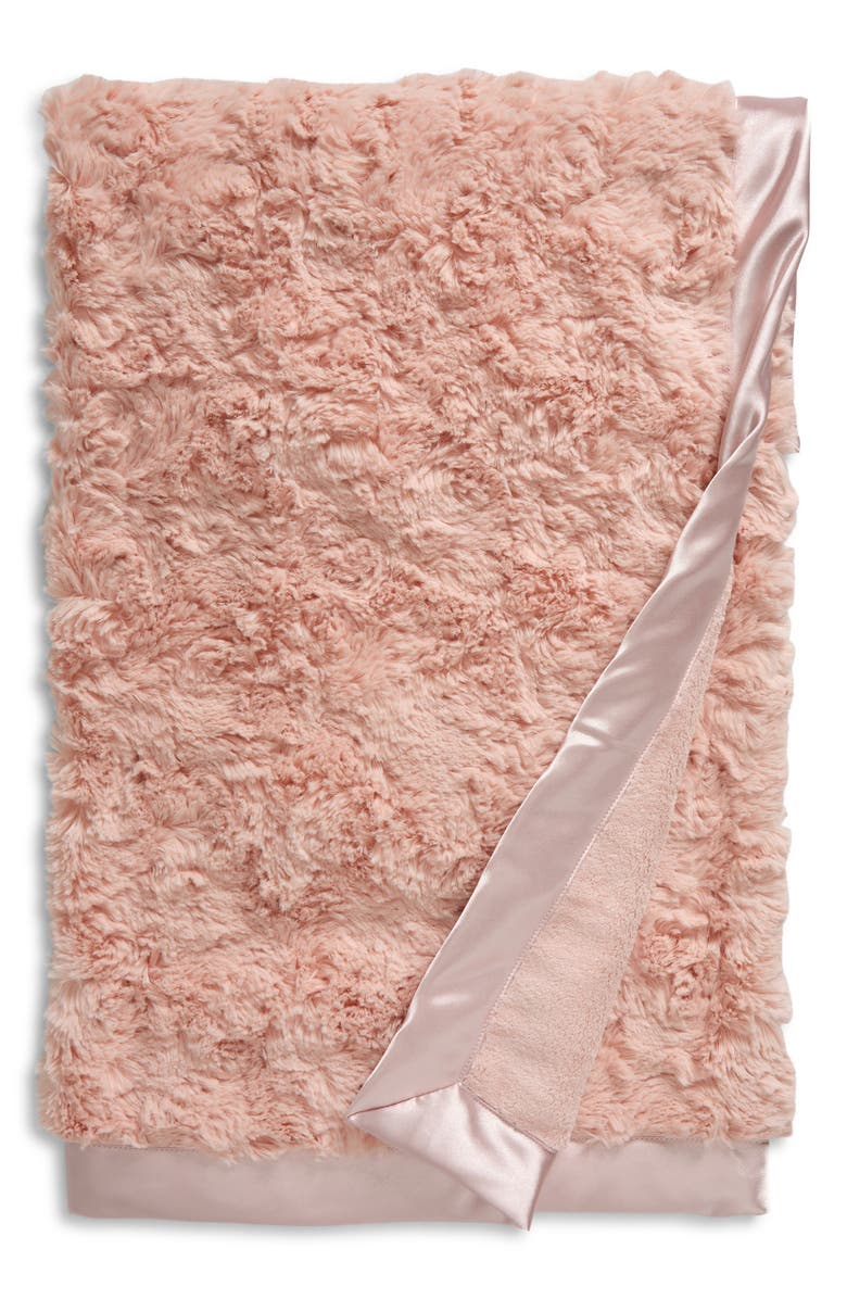 Nordstrom So Soft Baby Blanket, Main, color, Pink Lotus