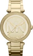 MICHAEL Michael Kors Michael Kors Parker Logo Dial Bracelet Watch, 39mm