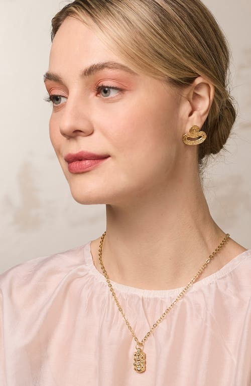 Cog Sinnet Necklace In Gold