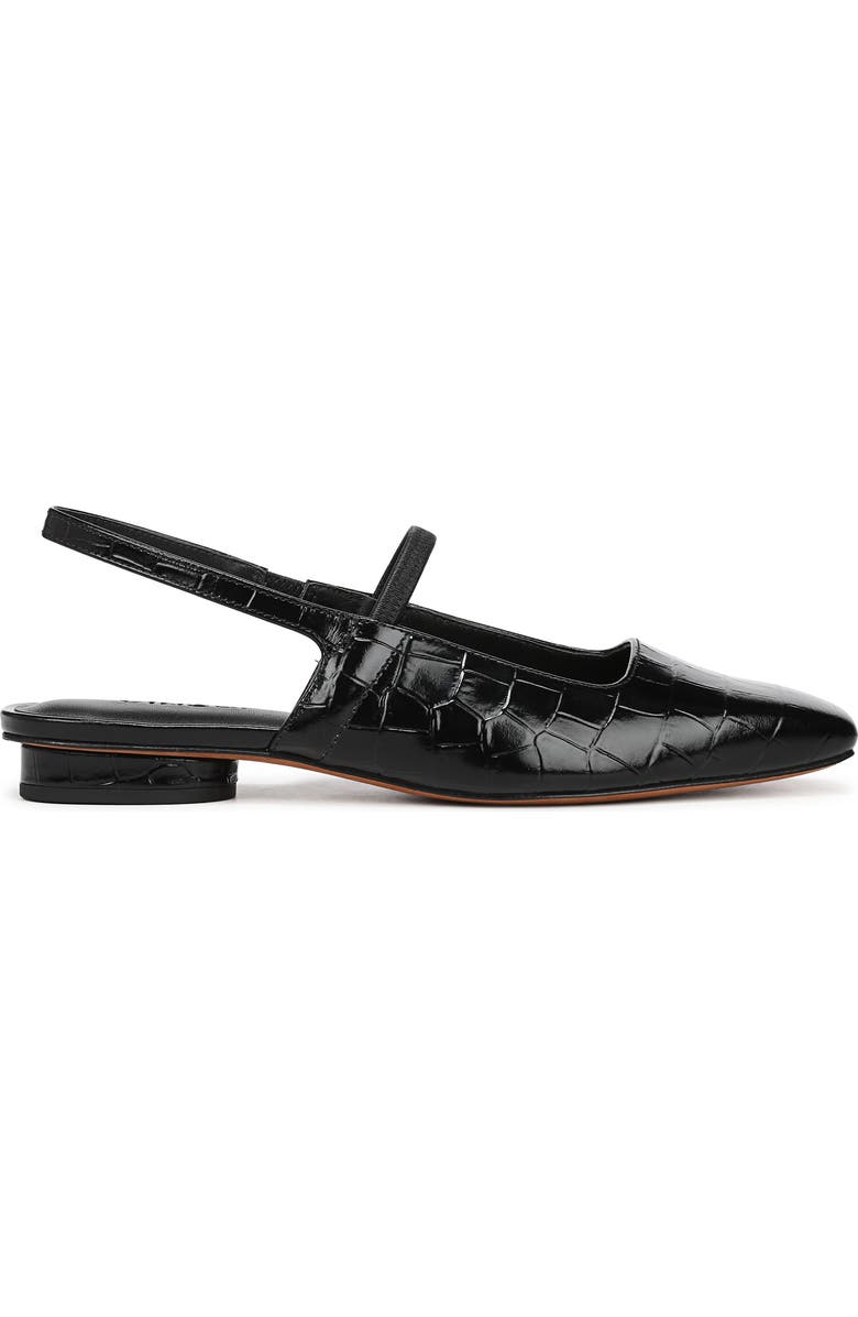 Vince Venice Slingback Flat, Alternate, color, Black