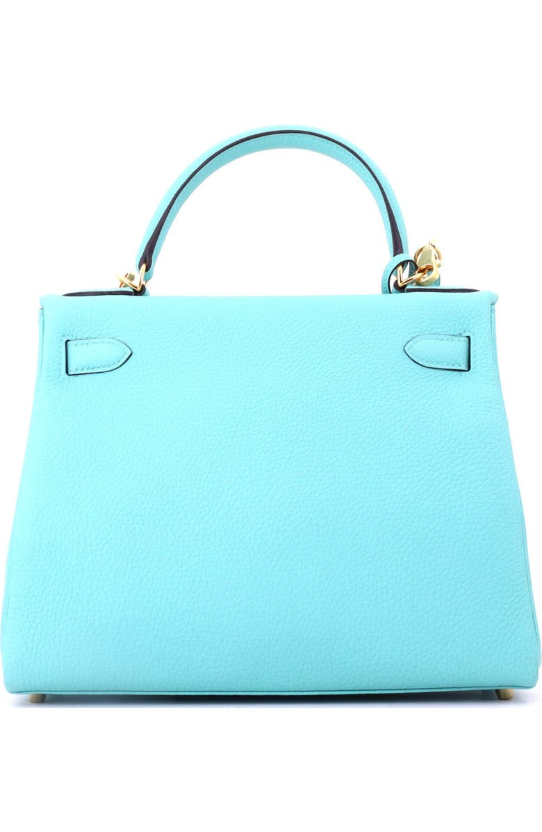 Pre-Owned Hermes Kelly Handbag Blue Togo with Gold Hardware 28, Alternate, color, Bleu Atoll