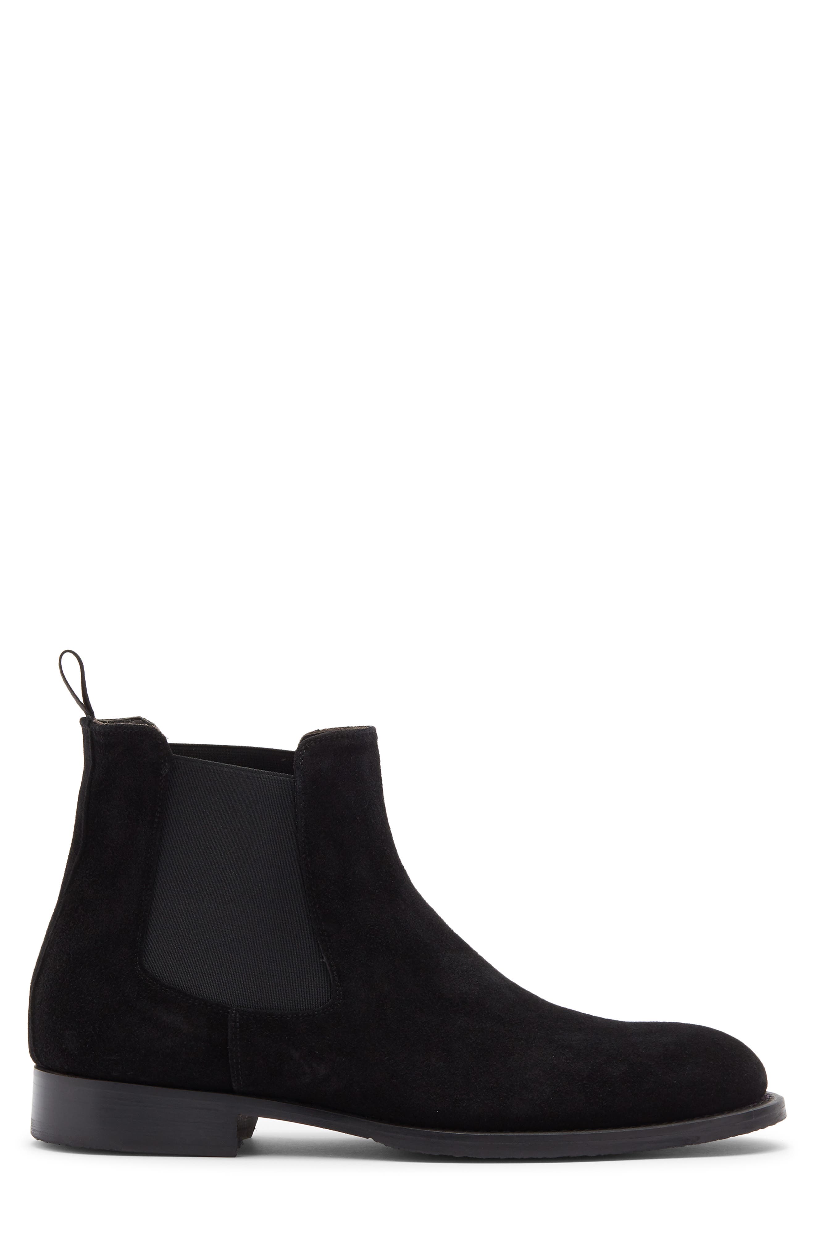 TO BOOT NEW YORK Charleston Chelsea Boot, Alternate, color, Velour Sport Black