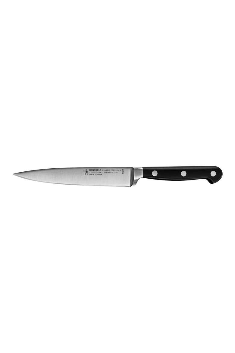 Classic Precision Six-Inch Chef's Knife, Main, color, BLACK