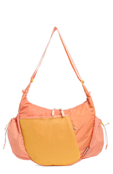 Water Resistant Crescent Crossbody Bag