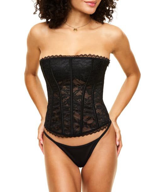 Hailey Lined Corset 
G-string Set