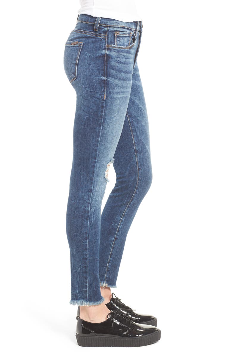 STS Blue Emma Distressed Ankle Skinny Jeans, Alternate, color, 