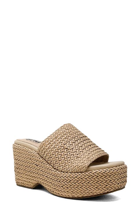 Josie Platform Slide Sandal (Women)
