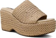 SHUSHOP Josie Platform Slide Sandal