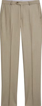 Berle Wool & Cashmere Flannel Dress Pants
