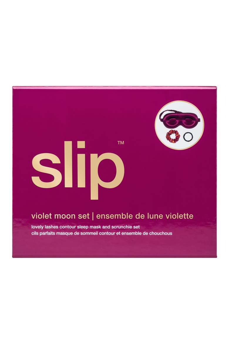 Violet Moon Sleepover Mask & Scrunchies Set USD $74 Value, Alternate, color, VIOLET MOON