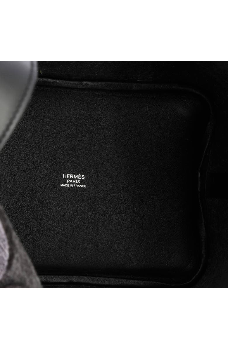 Pre-Owned Hermes Picotin Lock Bag Felt with Leather PM, Alternate, color, Gris Moyen