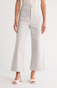 T Tahari Crop Wide Leg Pants