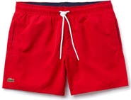Lacoste Recycled Polyester Swim Trunks