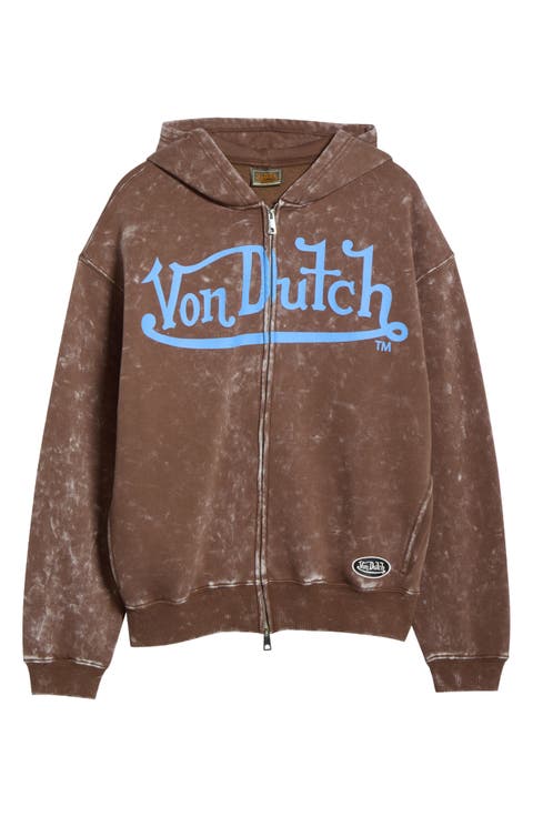 Oversize Fleece Zip Hoodie