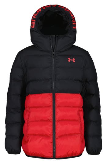 Under Armour Kids' Pronto Puffer Jacket In Black