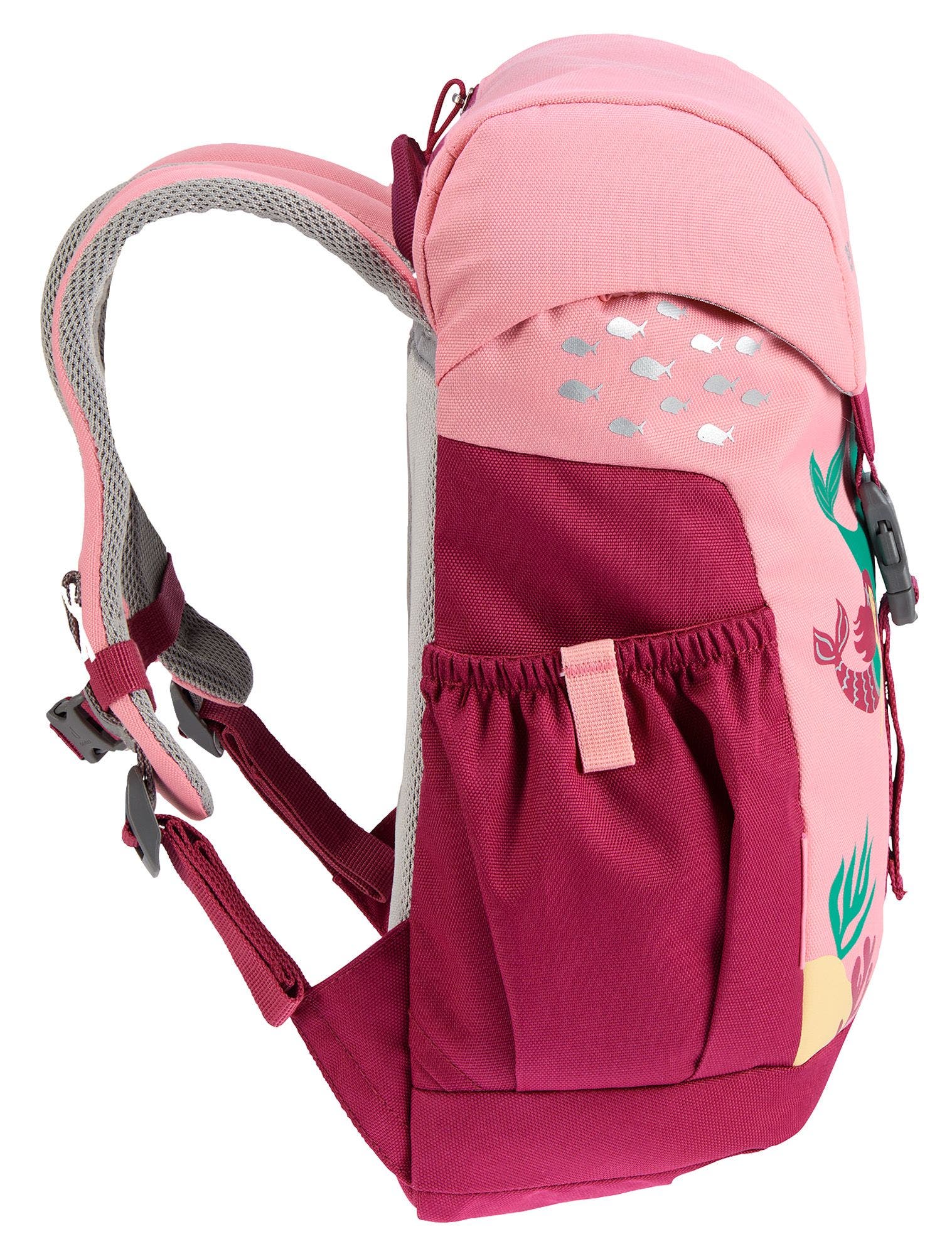 Schmusebar Kid's Backpack, Alternate, color, Blossom-Raspberry