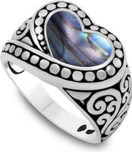SAMUEL B. Heart Ring