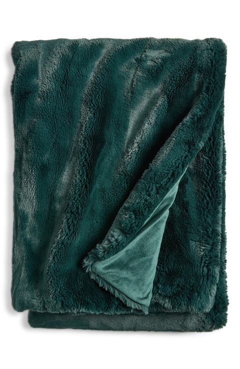 Rex Faux Fur Throw
