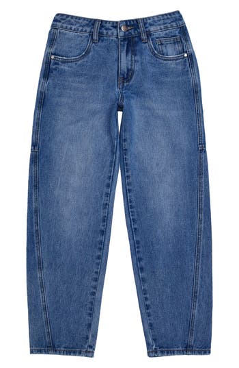Joe's Kids' The Mia High Waist Wide Leg Jeans In Blue