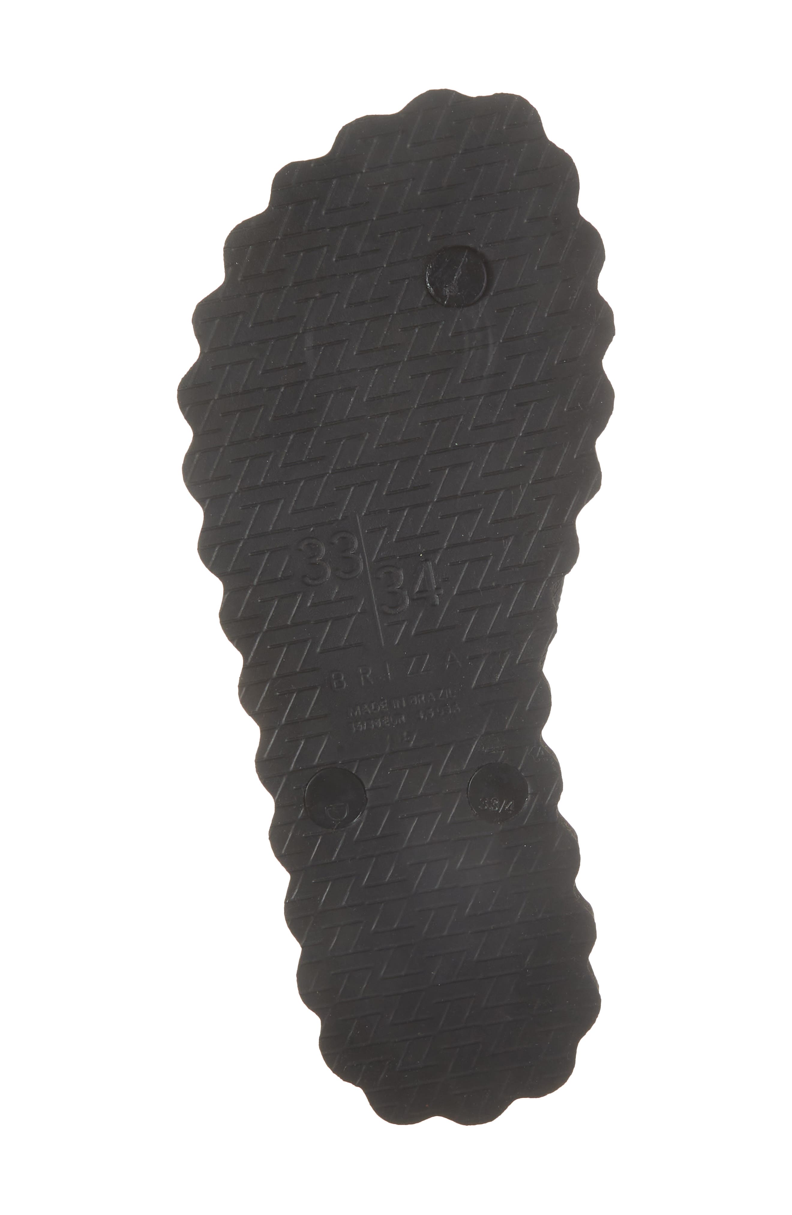 BRIZZA Cookie Cutter Flip Flop, Alternate, color, Black