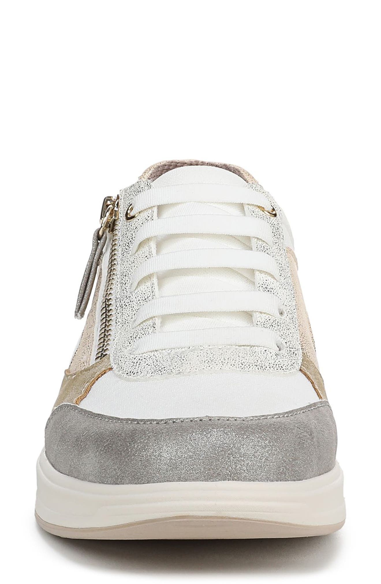 LifeStride Teamplayer Sneaker, Alternate, color, Bright White/Silver/Gold Multi