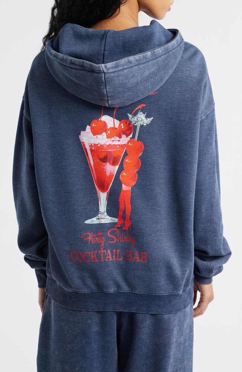 BOYS LIE x Loverboy Racer Hoodie, Alternate, color, Dark Blue