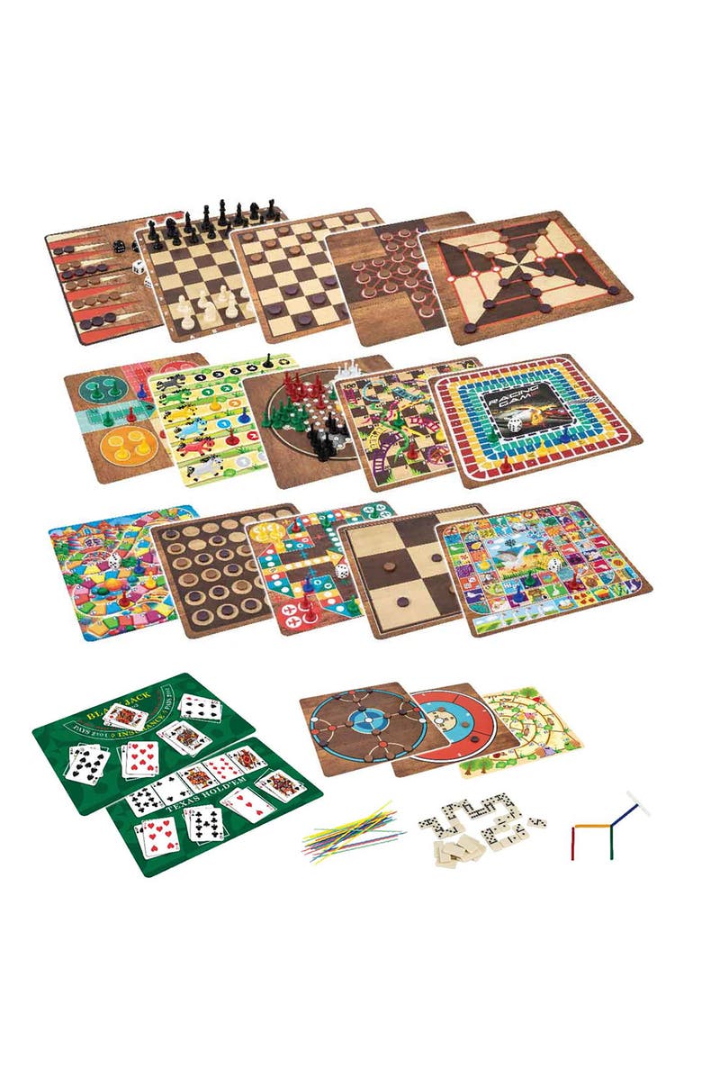 Ambassador Games 365 Games Board & Card Games, Alternate, color, Multicolored