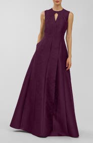 Kay Unger Gabriella Jacquard Gown