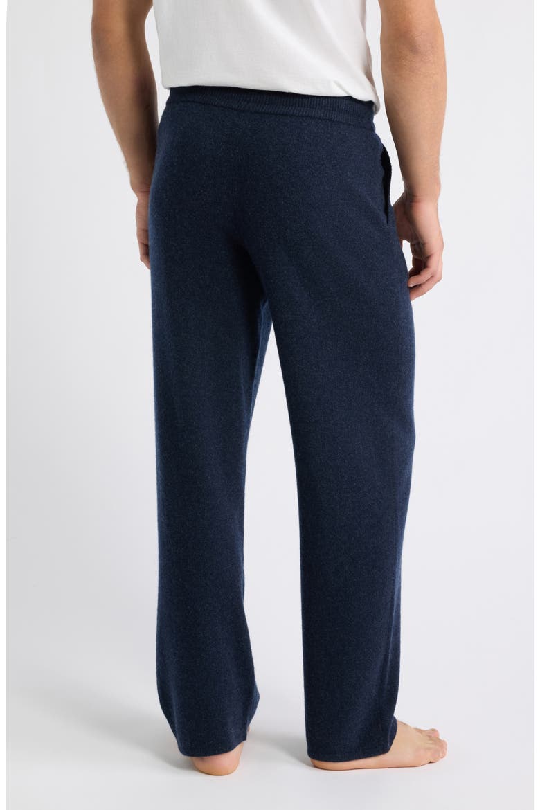 Cashmere Pajama Pants, Alternate, color, NAVY HEATHER