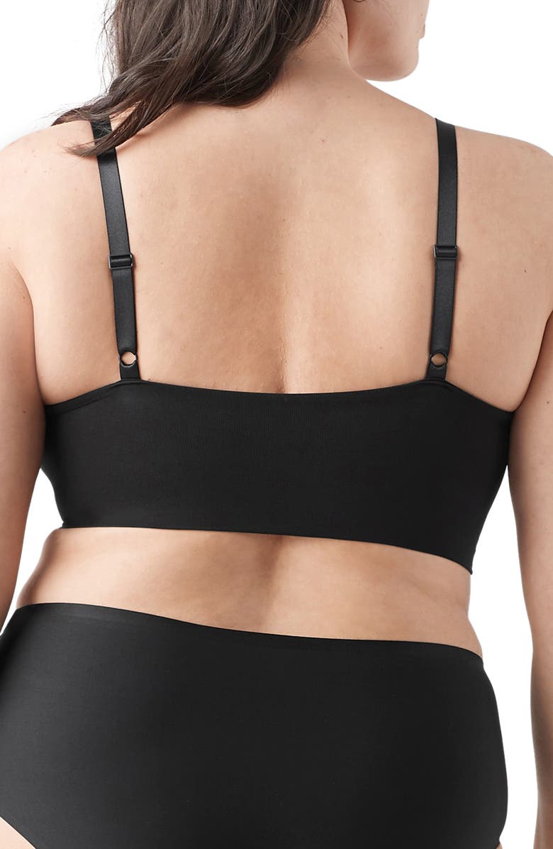 True & Co True Body Triangle Adjustable Strap Full Cup Soft Form Band Bra, Alternate, color,