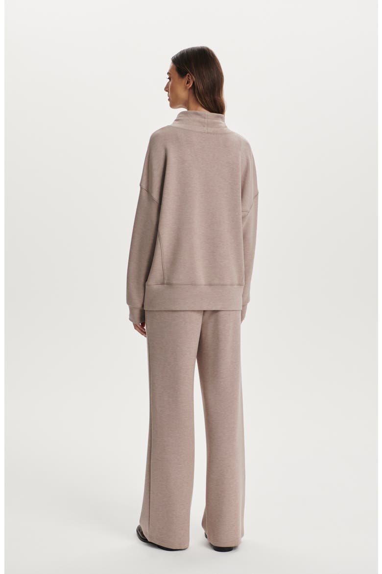 Oakdale Drawstring Sweatshirt, Alternate, color, TAUPE MARL