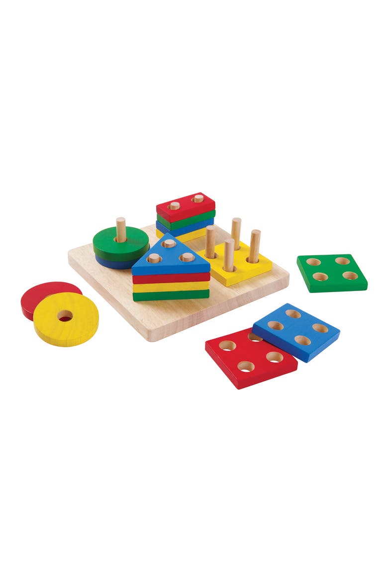 Geometric Sorting Board, Alternate, color, ASSORTED