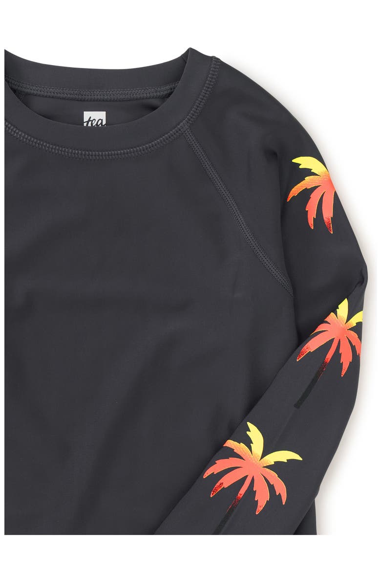 Palm Sleeve Rash Guard, Alternate, color, Pepper
