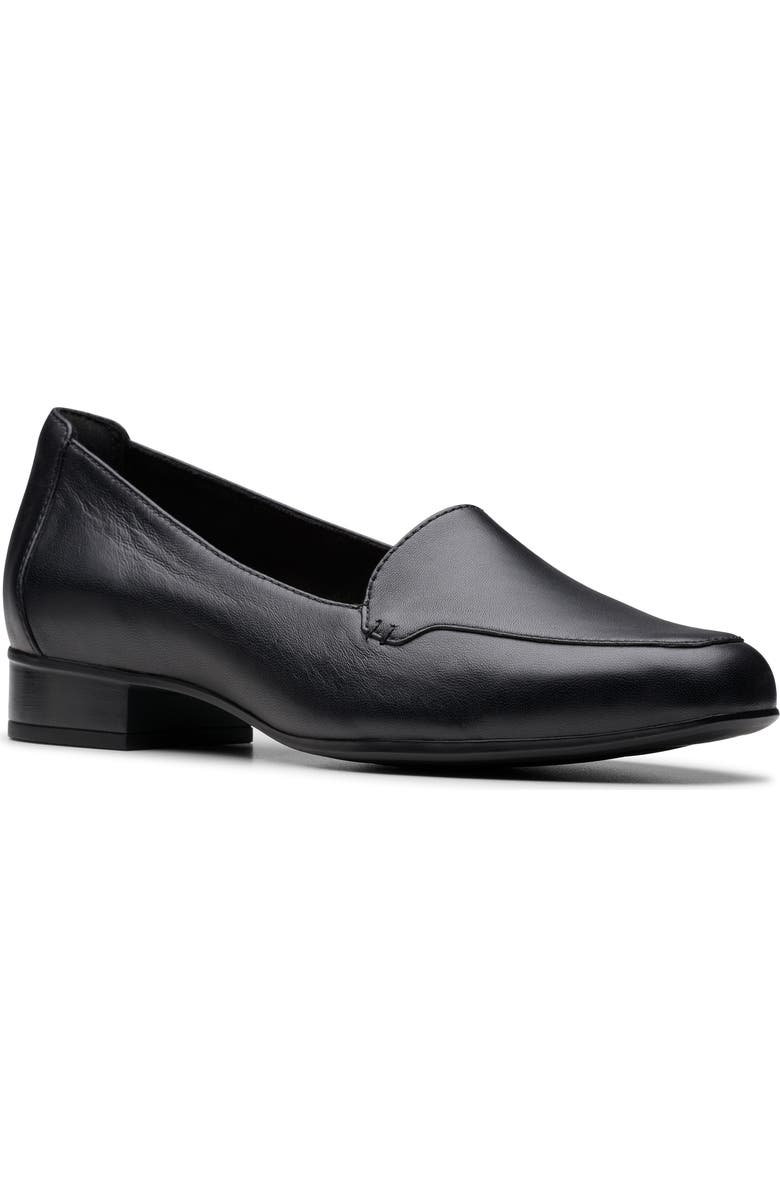 Clarks<sup>®</sup> Krystine Lily Pump, Main, color, Black Leather